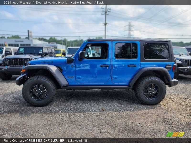  2024 Wrangler 4-Door Willys 4xe Hybrid Hydro Blue Pearl