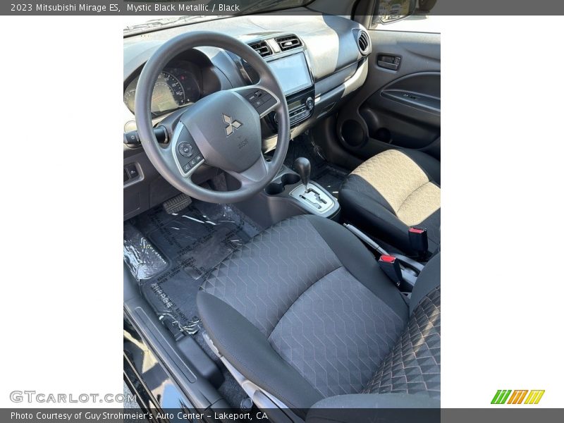 Front Seat of 2023 Mirage ES