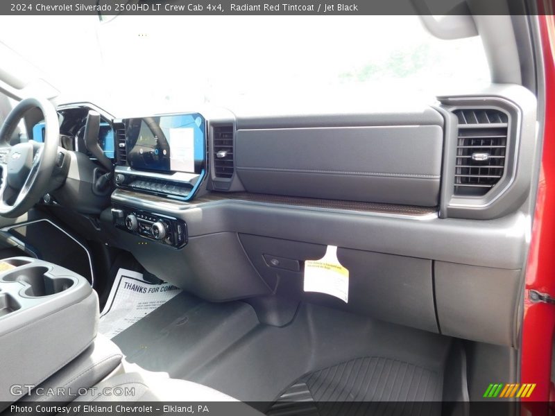 Dashboard of 2024 Silverado 2500HD LT Crew Cab 4x4