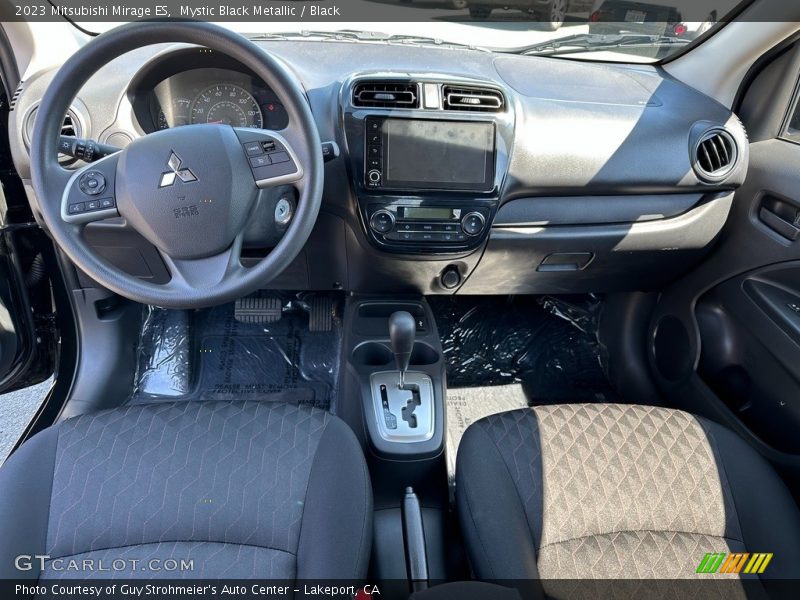  2023 Mirage ES Black Interior