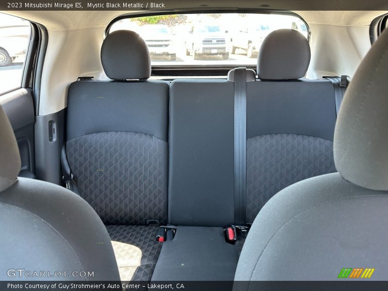 Rear Seat of 2023 Mirage ES