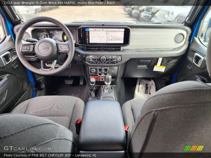 Front Seat of 2024 Wrangler 4-Door Willys 4xe Hybrid