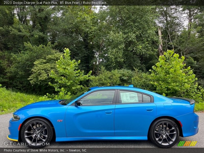  2023 Charger Scat Pack Plus B5 Blue Pearl