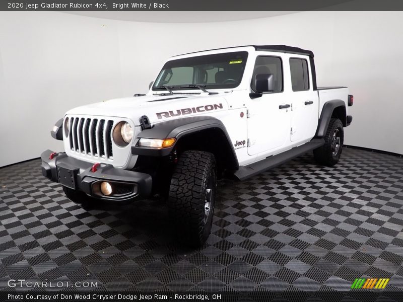 Bright White / Black 2020 Jeep Gladiator Rubicon 4x4