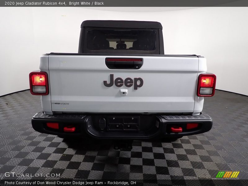 Bright White / Black 2020 Jeep Gladiator Rubicon 4x4