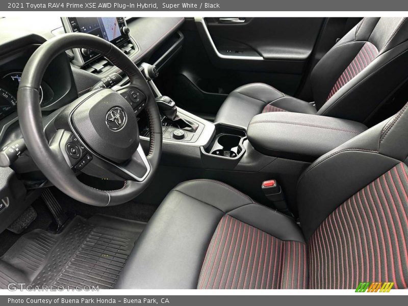 Front Seat of 2021 RAV4 Prime XSE AWD Plug-In Hybrid
