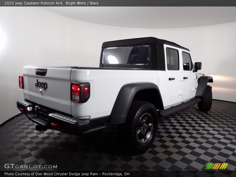 Bright White / Black 2020 Jeep Gladiator Rubicon 4x4