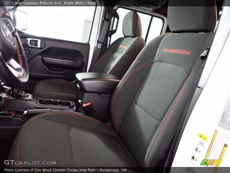 Bright White / Black 2020 Jeep Gladiator Rubicon 4x4