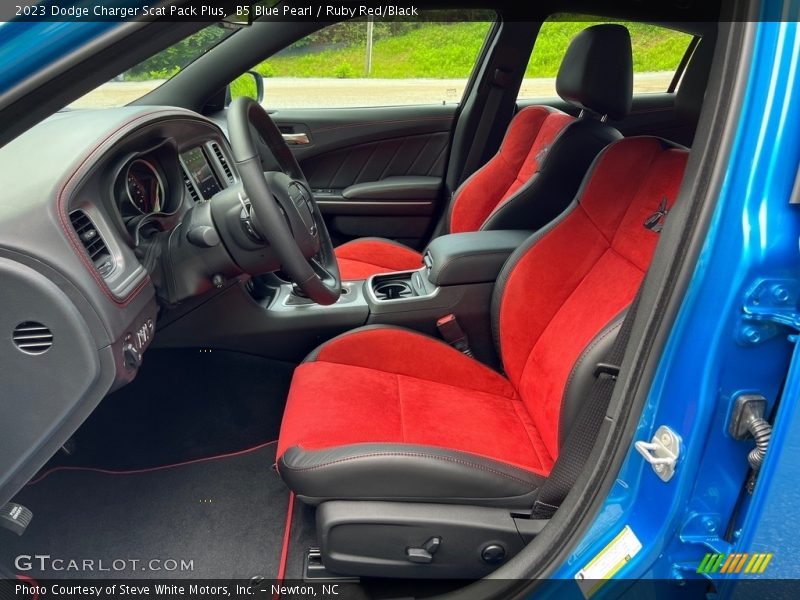 B5 Blue Pearl / Ruby Red/Black 2023 Dodge Charger Scat Pack Plus