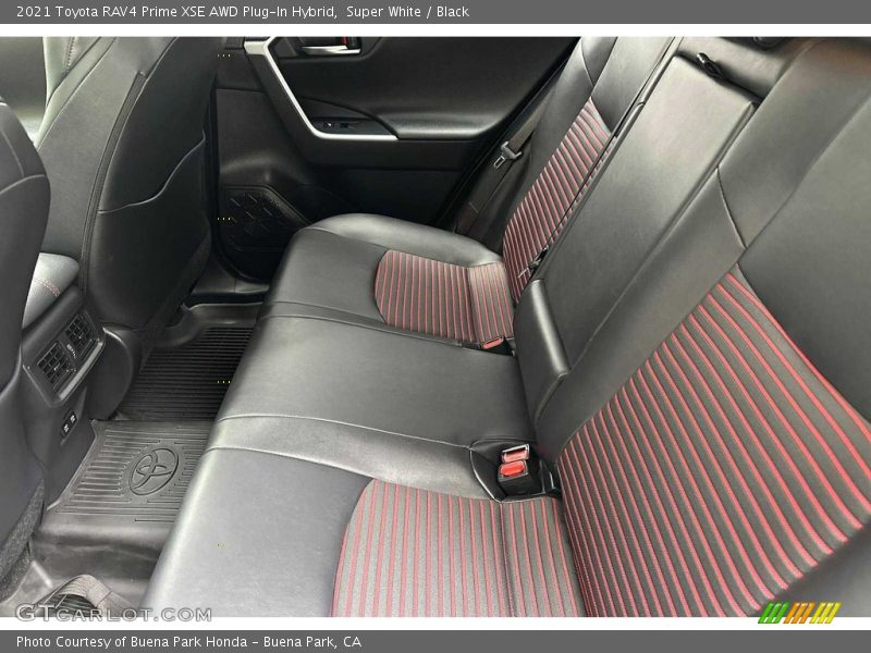 Rear Seat of 2021 RAV4 Prime XSE AWD Plug-In Hybrid