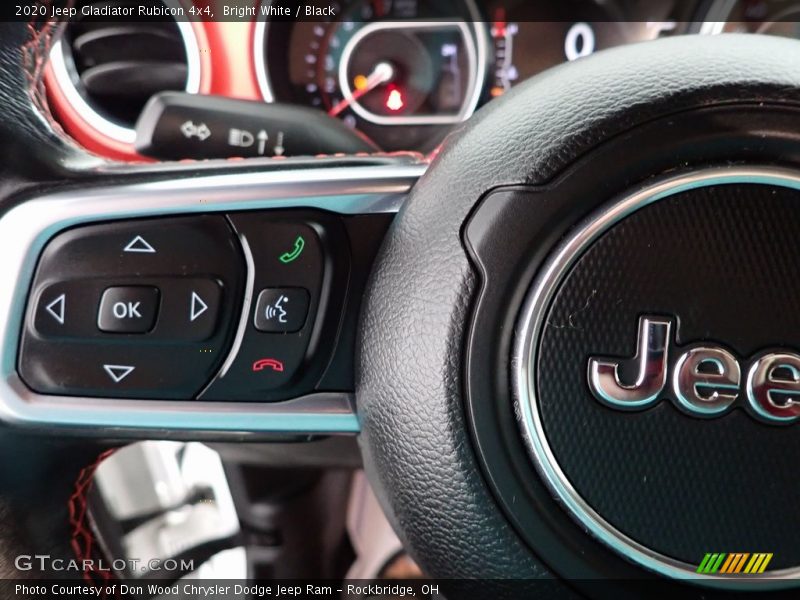 Bright White / Black 2020 Jeep Gladiator Rubicon 4x4
