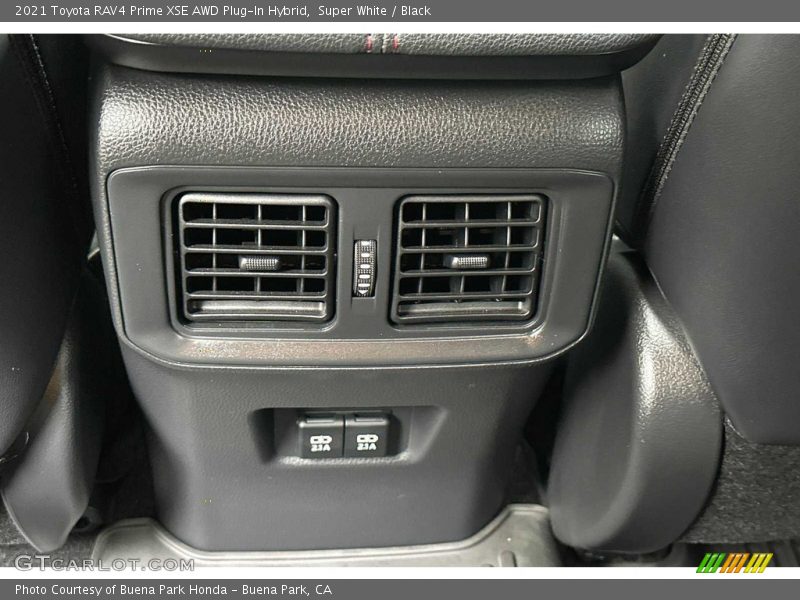 Super White / Black 2021 Toyota RAV4 Prime XSE AWD Plug-In Hybrid
