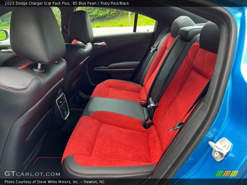 B5 Blue Pearl / Ruby Red/Black 2023 Dodge Charger Scat Pack Plus