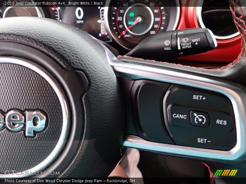 Bright White / Black 2020 Jeep Gladiator Rubicon 4x4