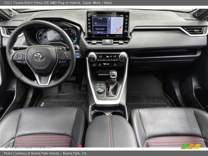 Dashboard of 2021 RAV4 Prime XSE AWD Plug-In Hybrid