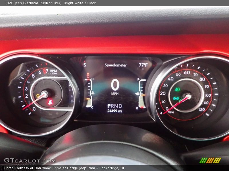 Bright White / Black 2020 Jeep Gladiator Rubicon 4x4