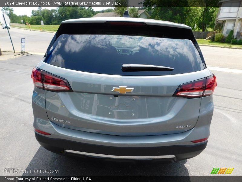 Sterling Gray Metallic / Jet Black 2024 Chevrolet Equinox LT AWD