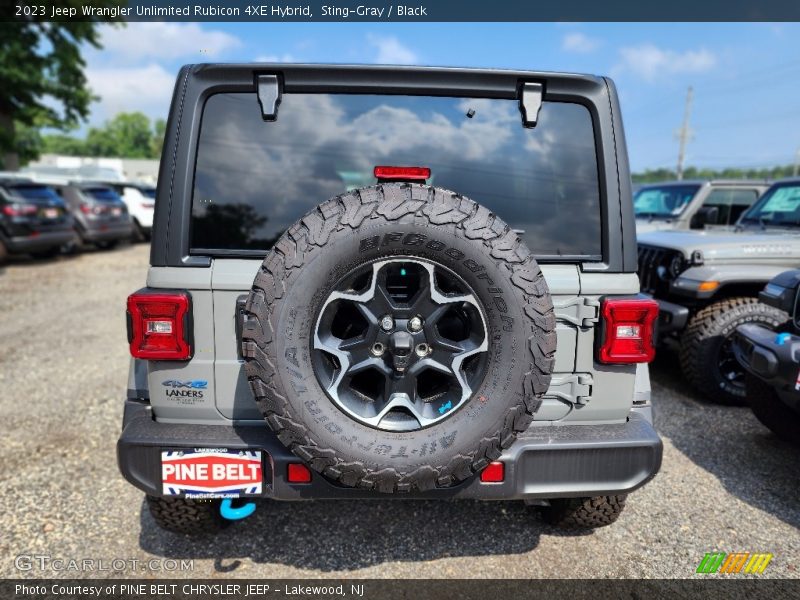 Sting-Gray / Black 2023 Jeep Wrangler Unlimited Rubicon 4XE Hybrid