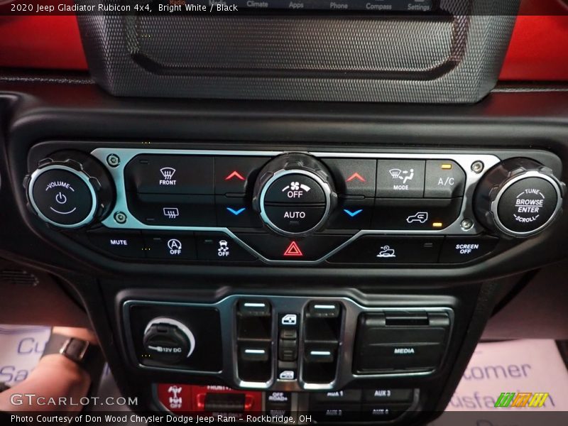 Bright White / Black 2020 Jeep Gladiator Rubicon 4x4