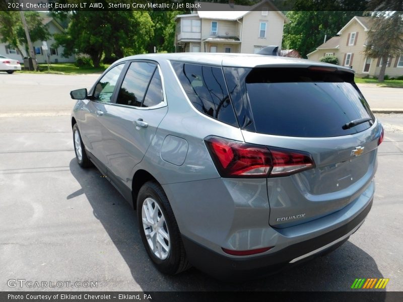 Sterling Gray Metallic / Jet Black 2024 Chevrolet Equinox LT AWD