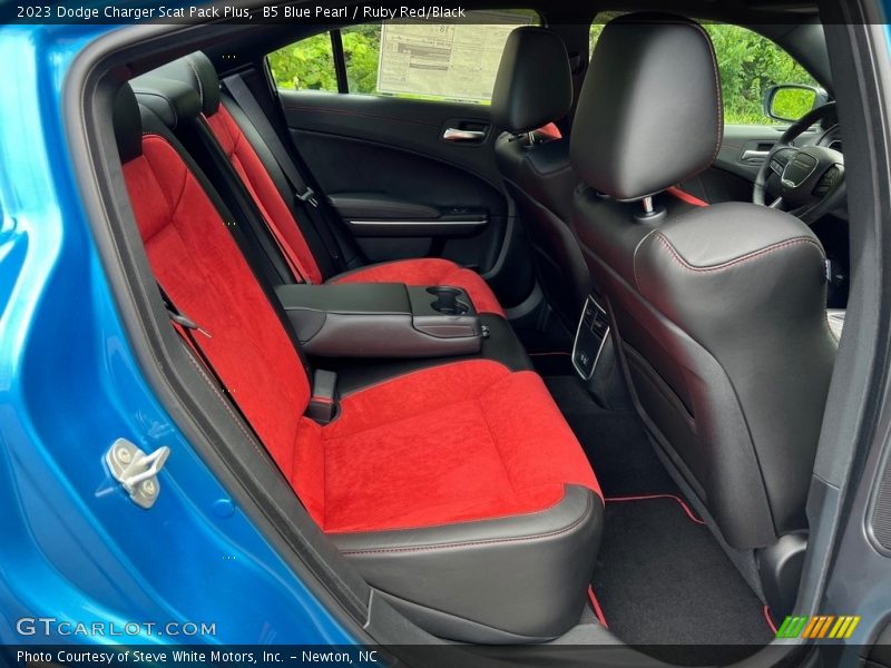B5 Blue Pearl / Ruby Red/Black 2023 Dodge Charger Scat Pack Plus