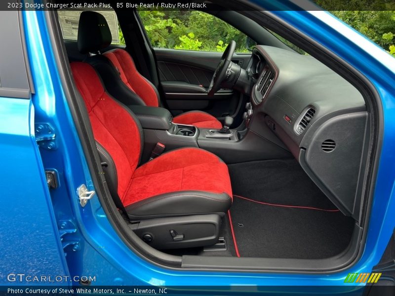 B5 Blue Pearl / Ruby Red/Black 2023 Dodge Charger Scat Pack Plus