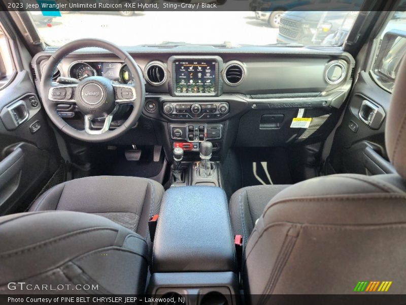 Sting-Gray / Black 2023 Jeep Wrangler Unlimited Rubicon 4XE Hybrid