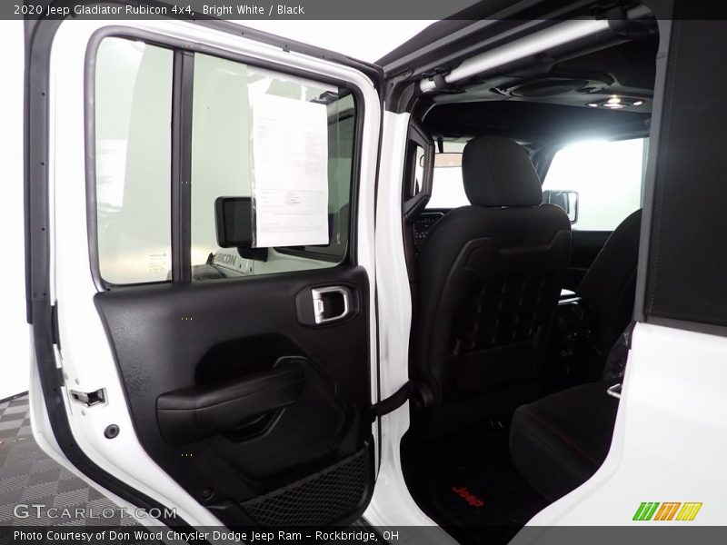Bright White / Black 2020 Jeep Gladiator Rubicon 4x4