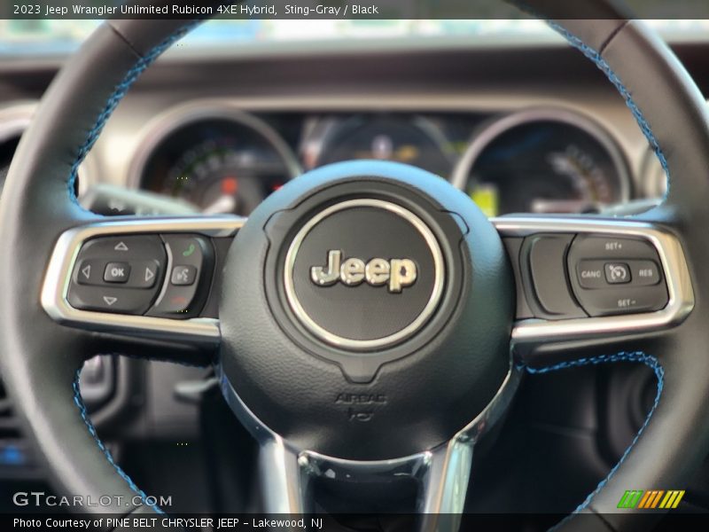 Sting-Gray / Black 2023 Jeep Wrangler Unlimited Rubicon 4XE Hybrid