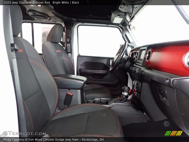 Bright White / Black 2020 Jeep Gladiator Rubicon 4x4