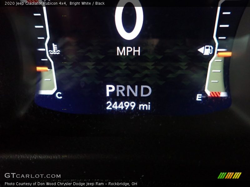 Bright White / Black 2020 Jeep Gladiator Rubicon 4x4