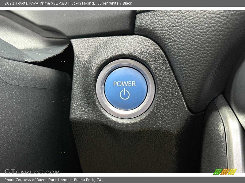 Super White / Black 2021 Toyota RAV4 Prime XSE AWD Plug-In Hybrid