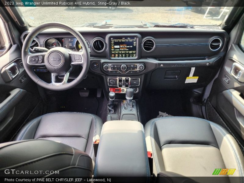 Sting-Gray / Black 2023 Jeep Wrangler Unlimited Rubicon 4XE Hybrid