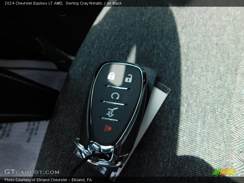 Keys of 2024 Equinox LT AWD