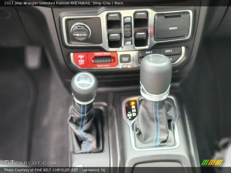 Sting-Gray / Black 2023 Jeep Wrangler Unlimited Rubicon 4XE Hybrid