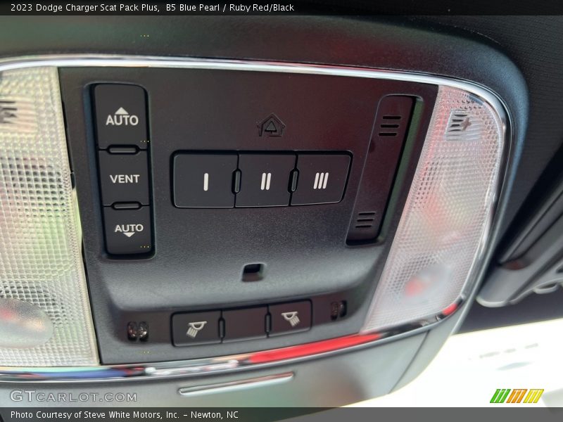 B5 Blue Pearl / Ruby Red/Black 2023 Dodge Charger Scat Pack Plus