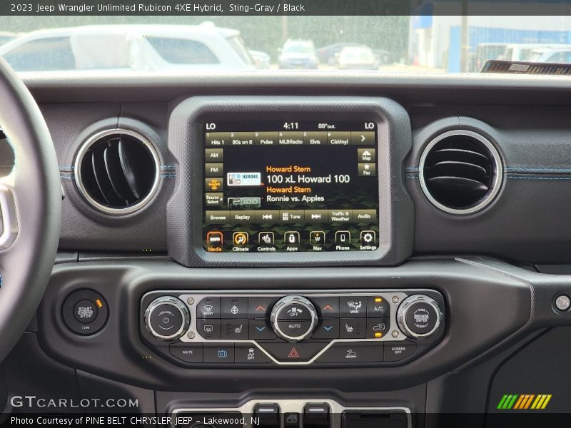 Sting-Gray / Black 2023 Jeep Wrangler Unlimited Rubicon 4XE Hybrid