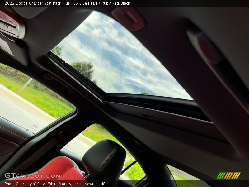 B5 Blue Pearl / Ruby Red/Black 2023 Dodge Charger Scat Pack Plus