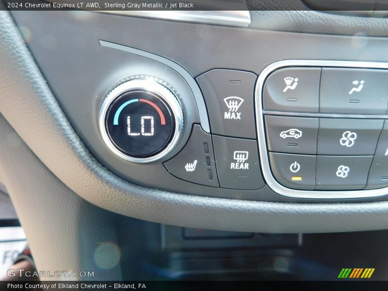 Controls of 2024 Equinox LT AWD