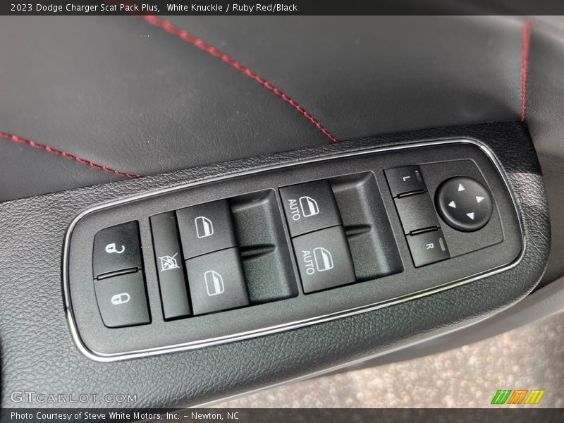 White Knuckle / Ruby Red/Black 2023 Dodge Charger Scat Pack Plus