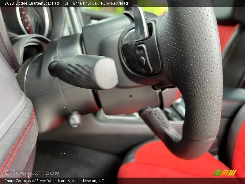White Knuckle / Ruby Red/Black 2023 Dodge Charger Scat Pack Plus
