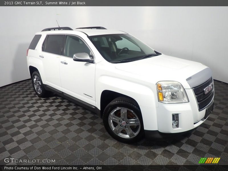 Summit White / Jet Black 2013 GMC Terrain SLT
