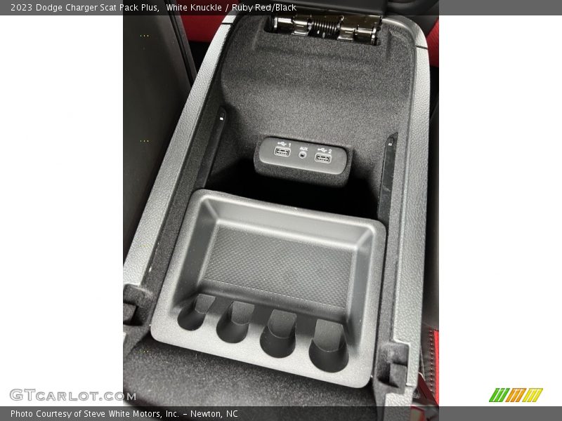 White Knuckle / Ruby Red/Black 2023 Dodge Charger Scat Pack Plus