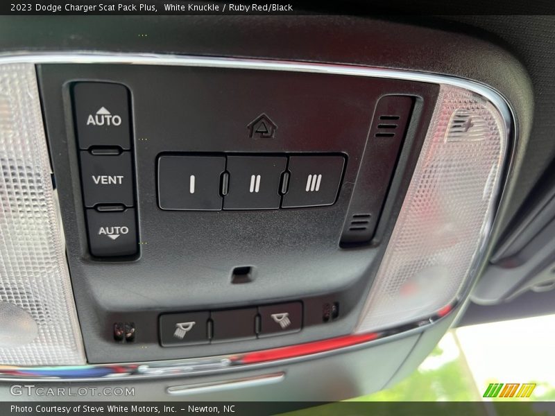 White Knuckle / Ruby Red/Black 2023 Dodge Charger Scat Pack Plus
