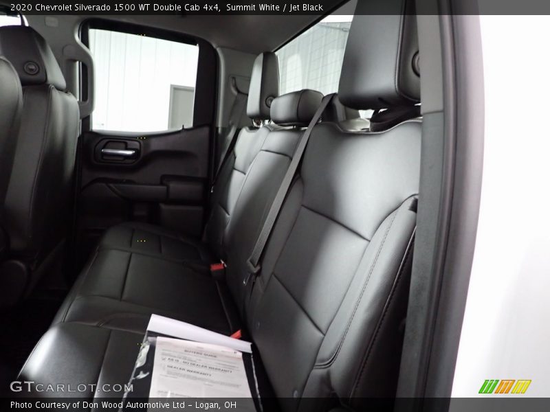 Summit White / Jet Black 2020 Chevrolet Silverado 1500 WT Double Cab 4x4