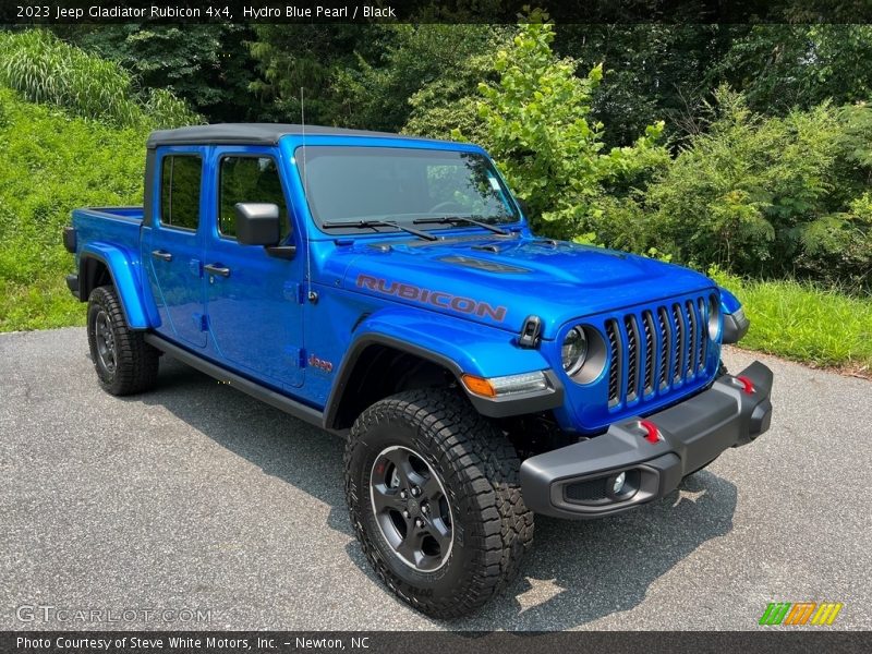 Hydro Blue Pearl / Black 2023 Jeep Gladiator Rubicon 4x4