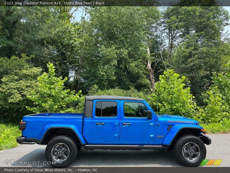 Hydro Blue Pearl / Black 2023 Jeep Gladiator Rubicon 4x4