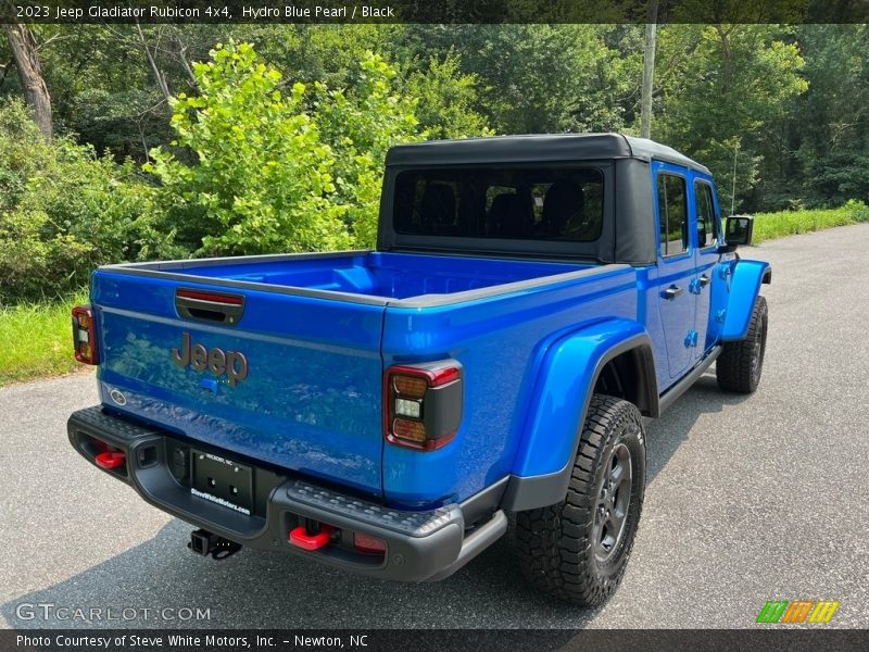 Hydro Blue Pearl / Black 2023 Jeep Gladiator Rubicon 4x4