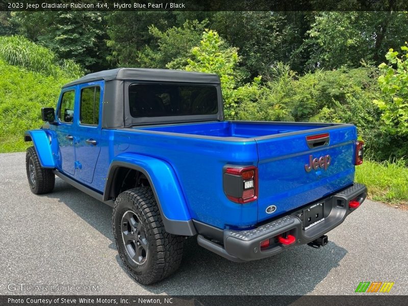 Hydro Blue Pearl / Black 2023 Jeep Gladiator Rubicon 4x4