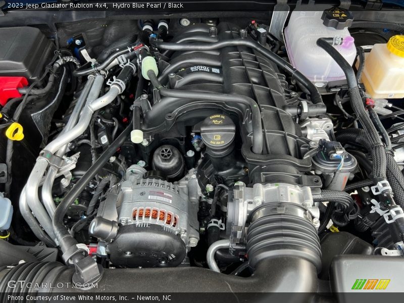 Hydro Blue Pearl / Black 2023 Jeep Gladiator Rubicon 4x4